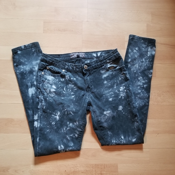Tie Dye Jeans Size M - Picture 2 of 4